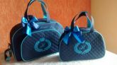 Kit Bolsa Maternidade 2 peças Azul